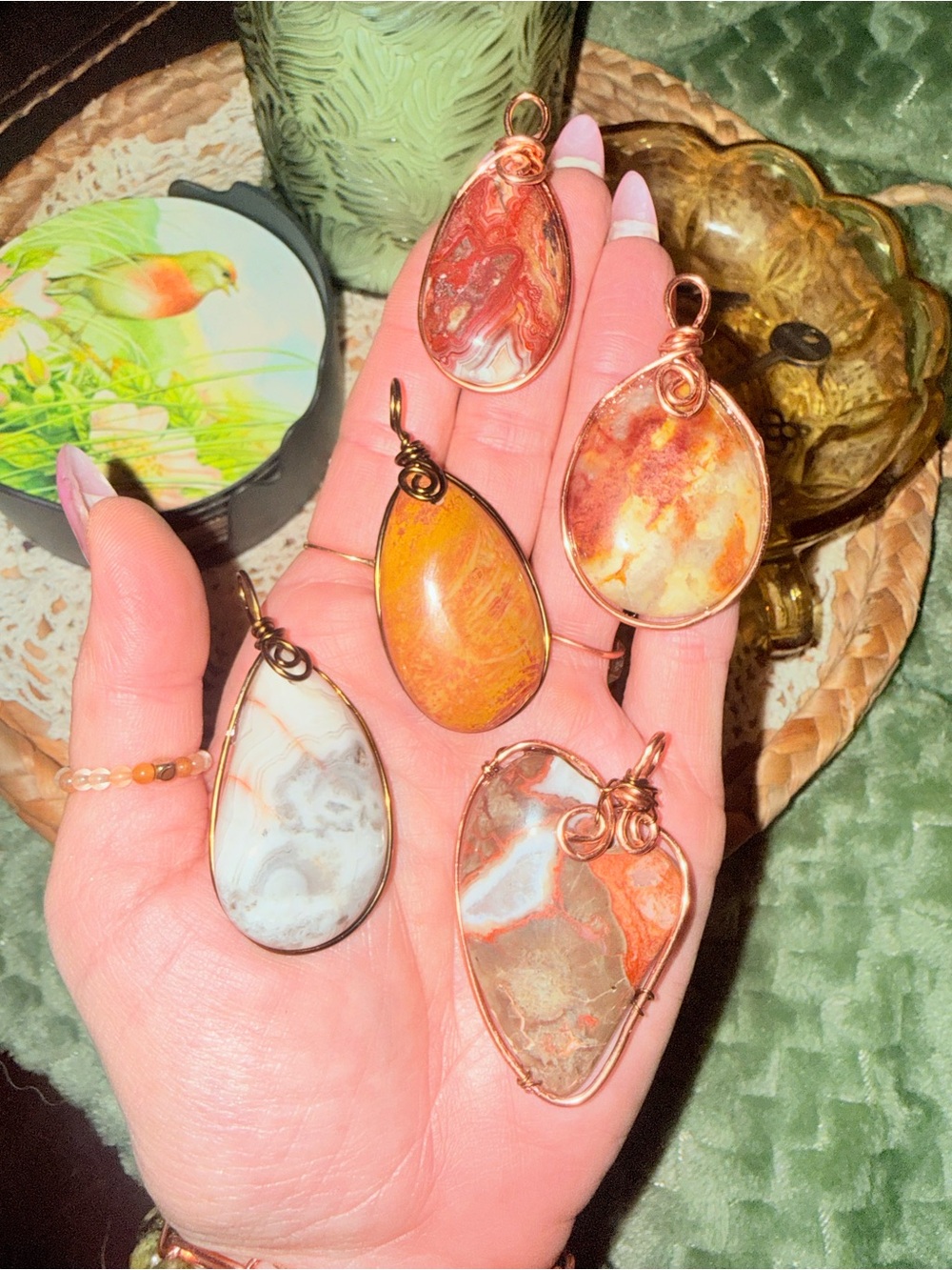 New cabochon designs